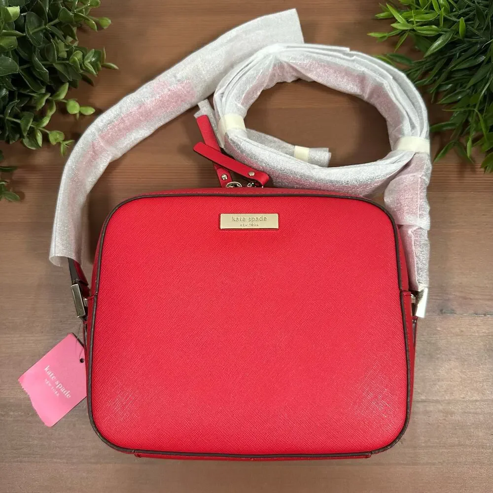 Kate‎ Spade Newbury Lane Cammie Red Hot Chili Crossbody Bag